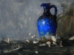 The Blue Vase.