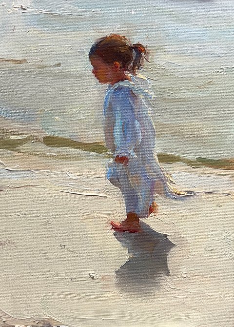 Nina en la Playa